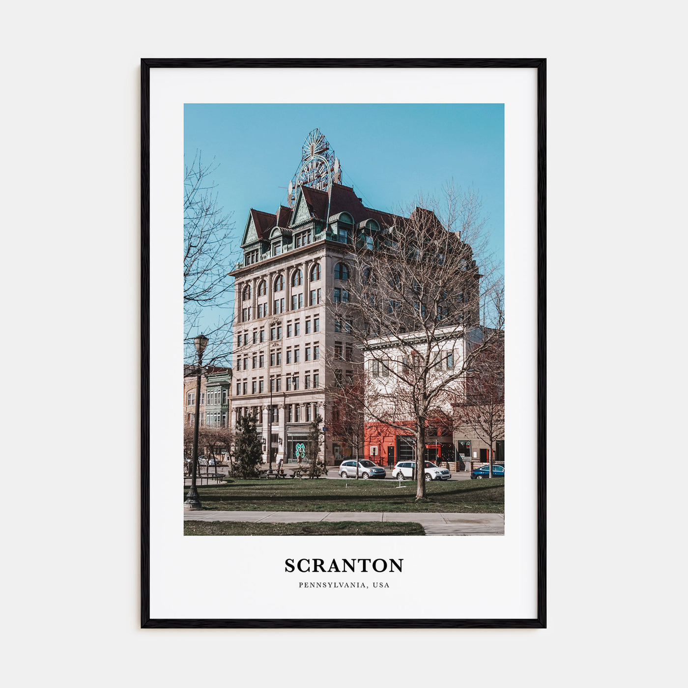 Scranton Portrait Color Poster