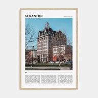 Scranton Travel Color Poster