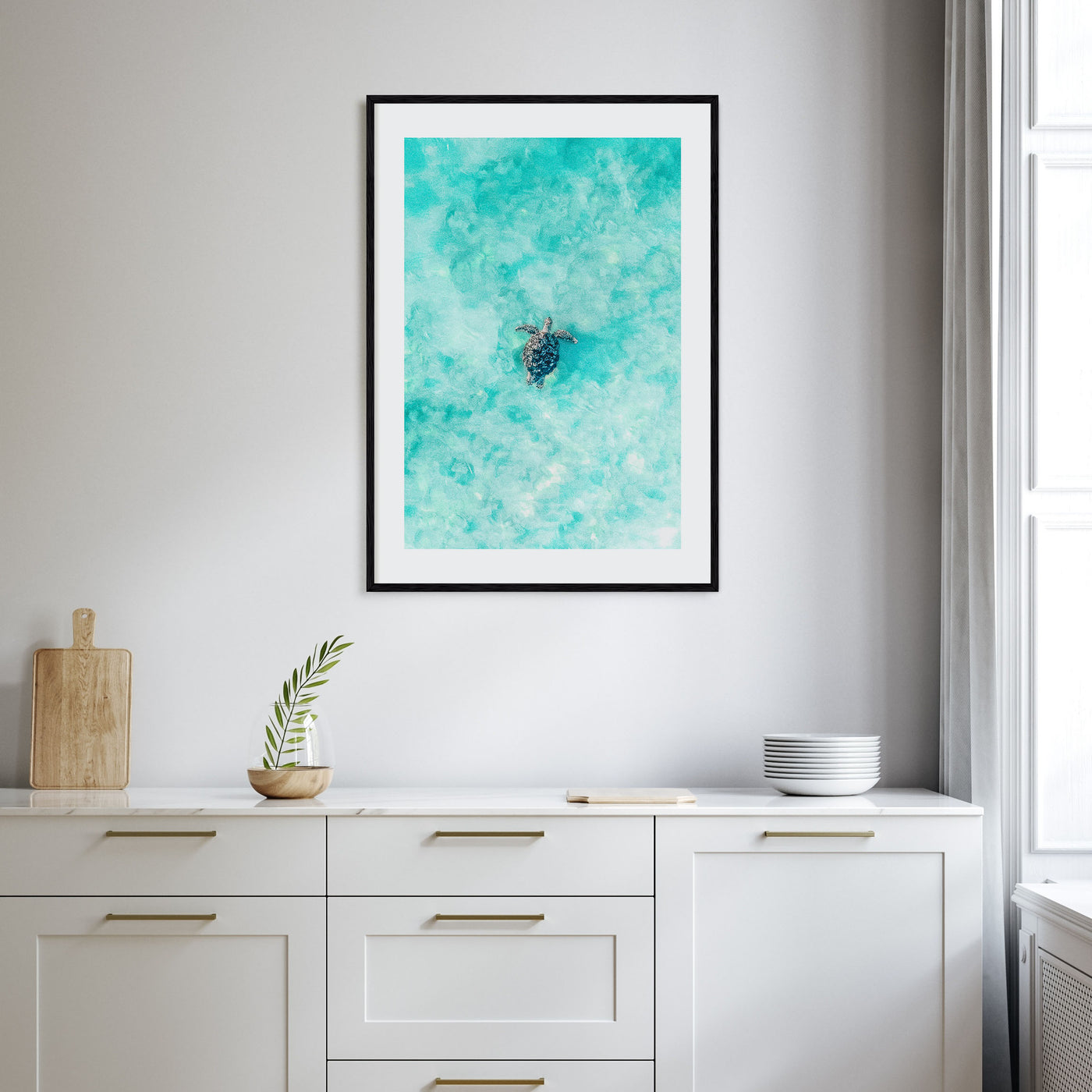 Sea Turtle Photo Color No 1 Poster