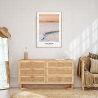 Seal Beach Portrait Color No 1 Poster