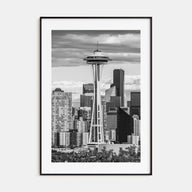 Seattle Photo B&W No 1 Poster