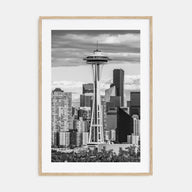Seattle Photo B&W No 1 Poster