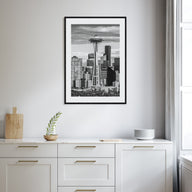Seattle Photo B&W No 1 Poster