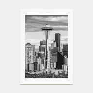 Seattle Photo B&W No 1 Poster