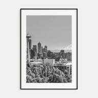 Seattle Photo B&W No 3 Poster