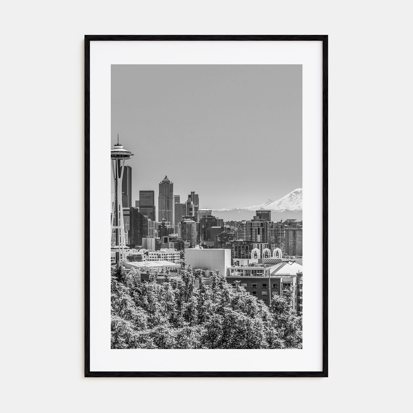 Seattle Photo B&W No 3 Poster