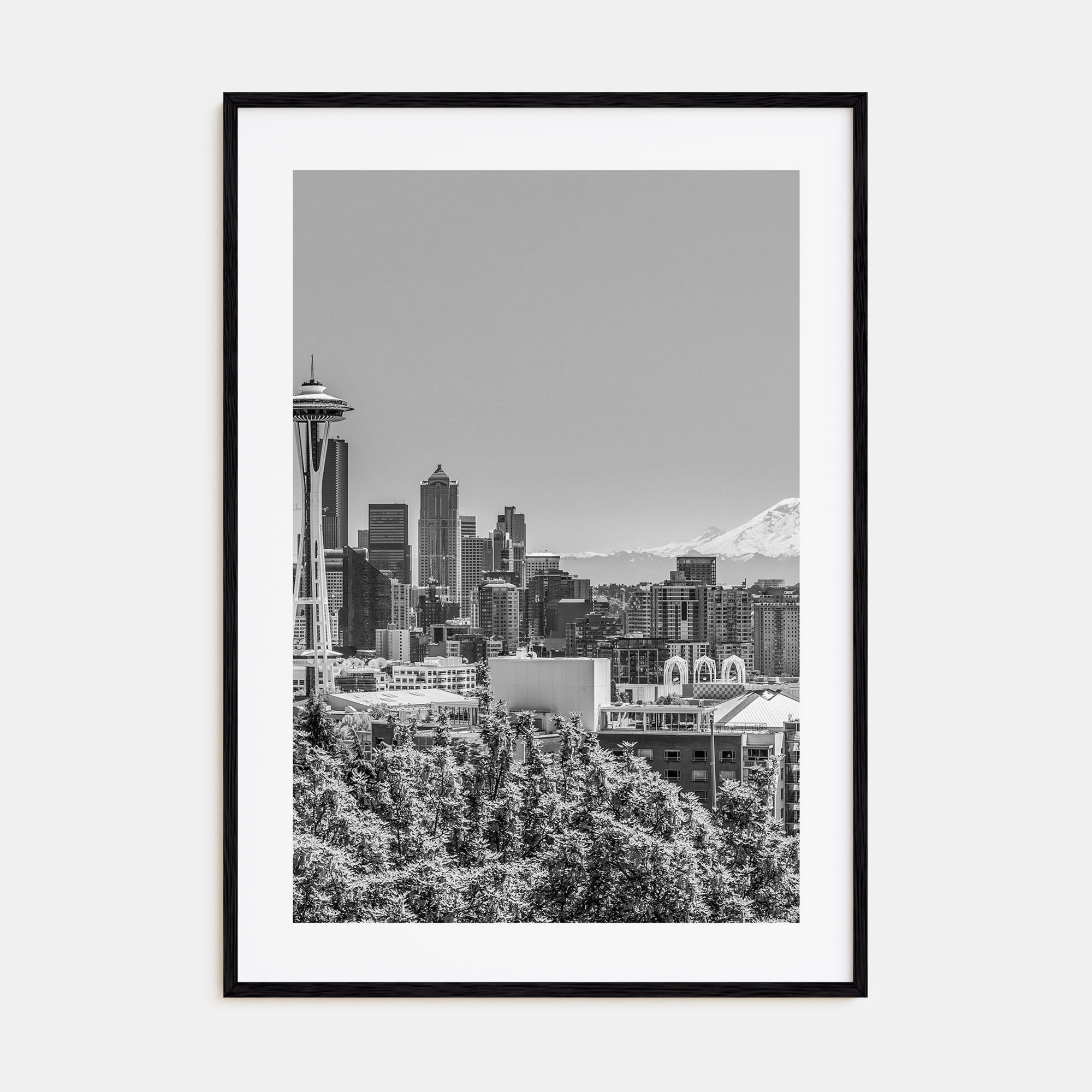 Seattle Photo B&W No 3 Poster