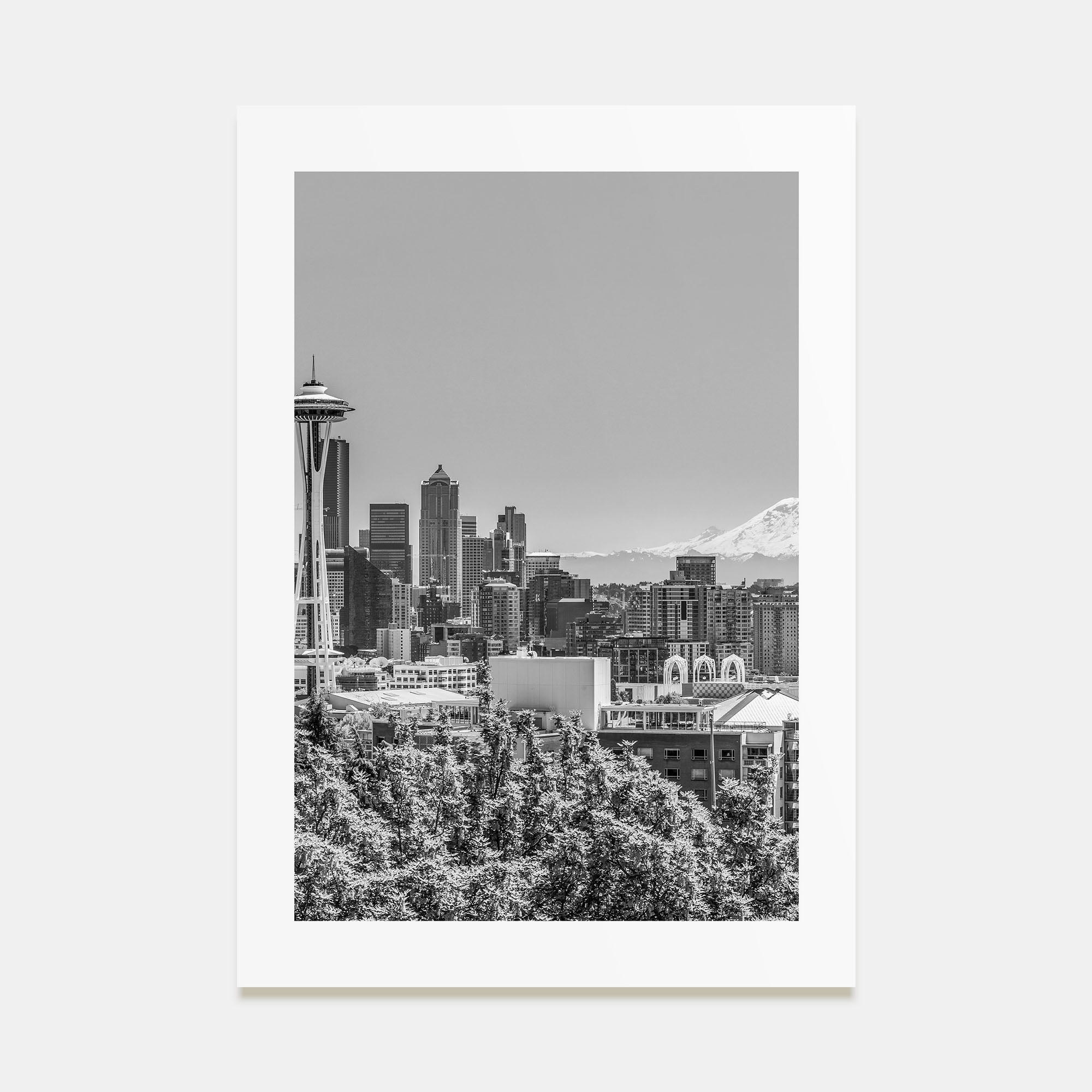 Seattle Photo B&W No 3 Poster