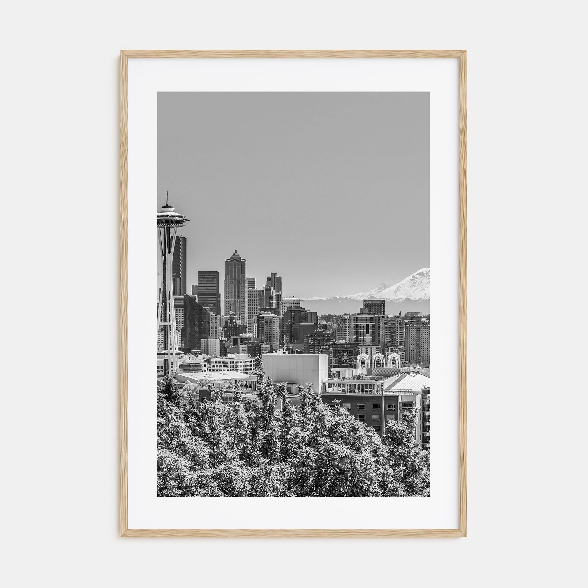 Seattle Photo B&W No 3 Poster