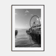Seattle Photo B&W No 4 Poster