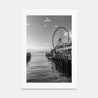 Seattle Photo B&W No 4 Poster