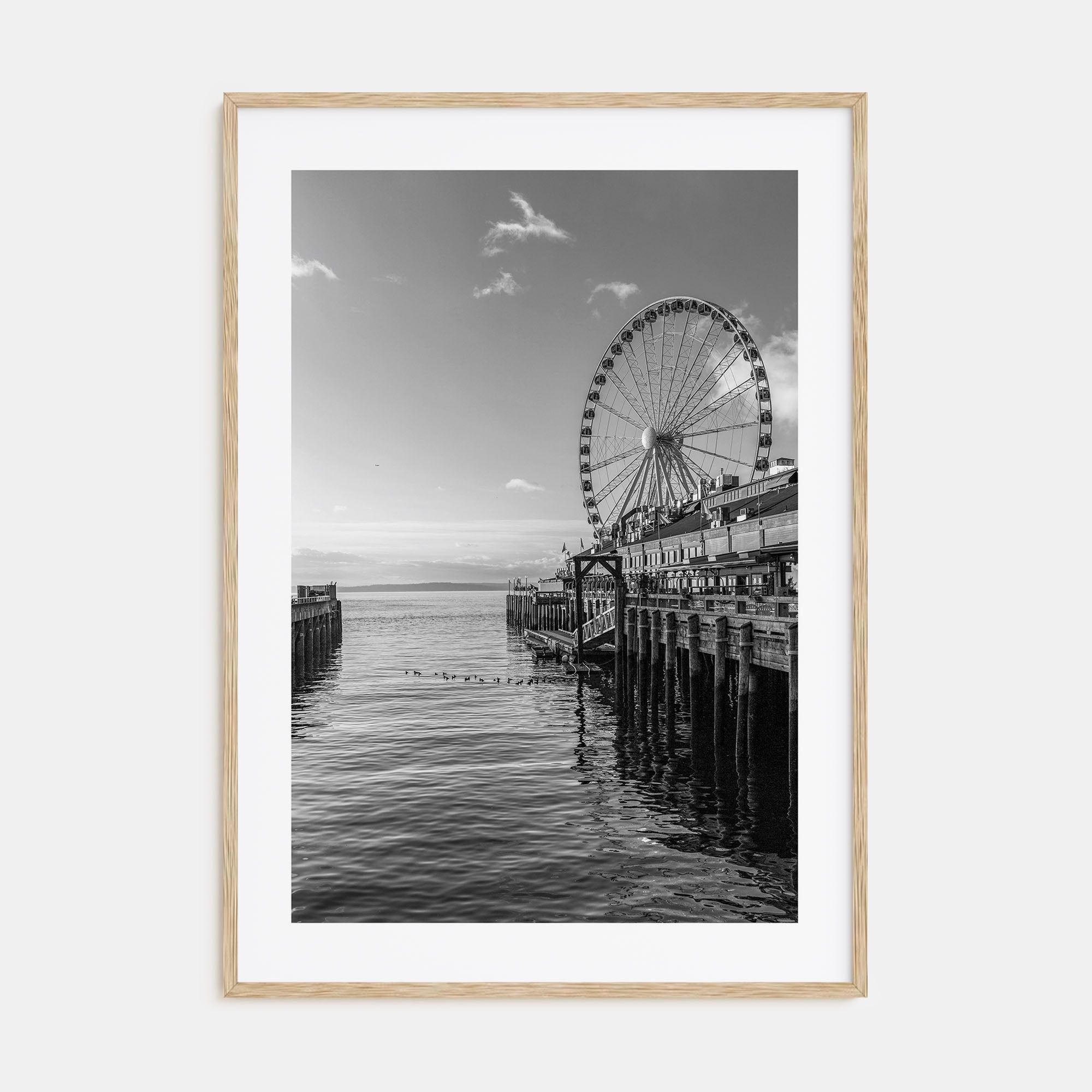 Seattle Photo B&W No 4 Poster