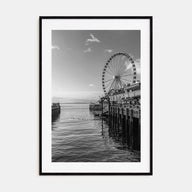 Seattle Photo B&W No 4 Poster
