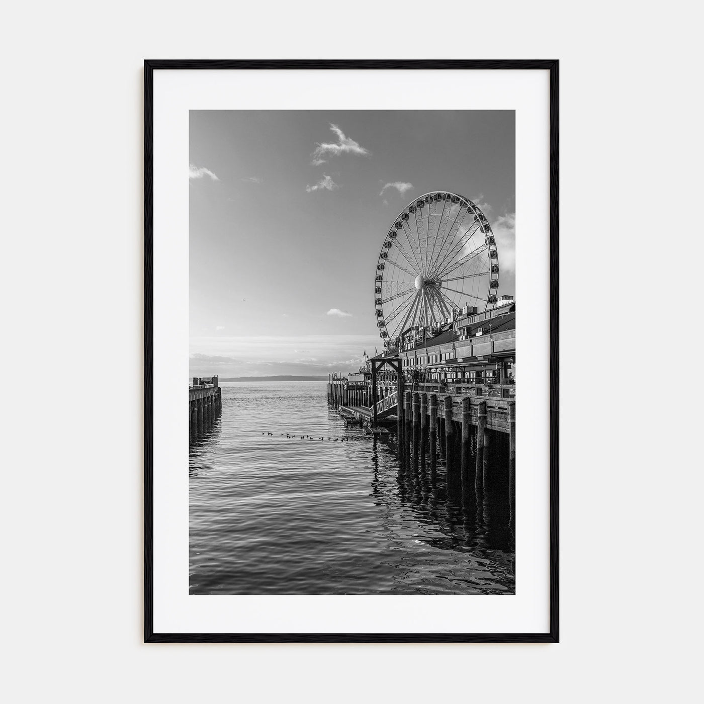 Seattle Photo B&W No 4 Poster