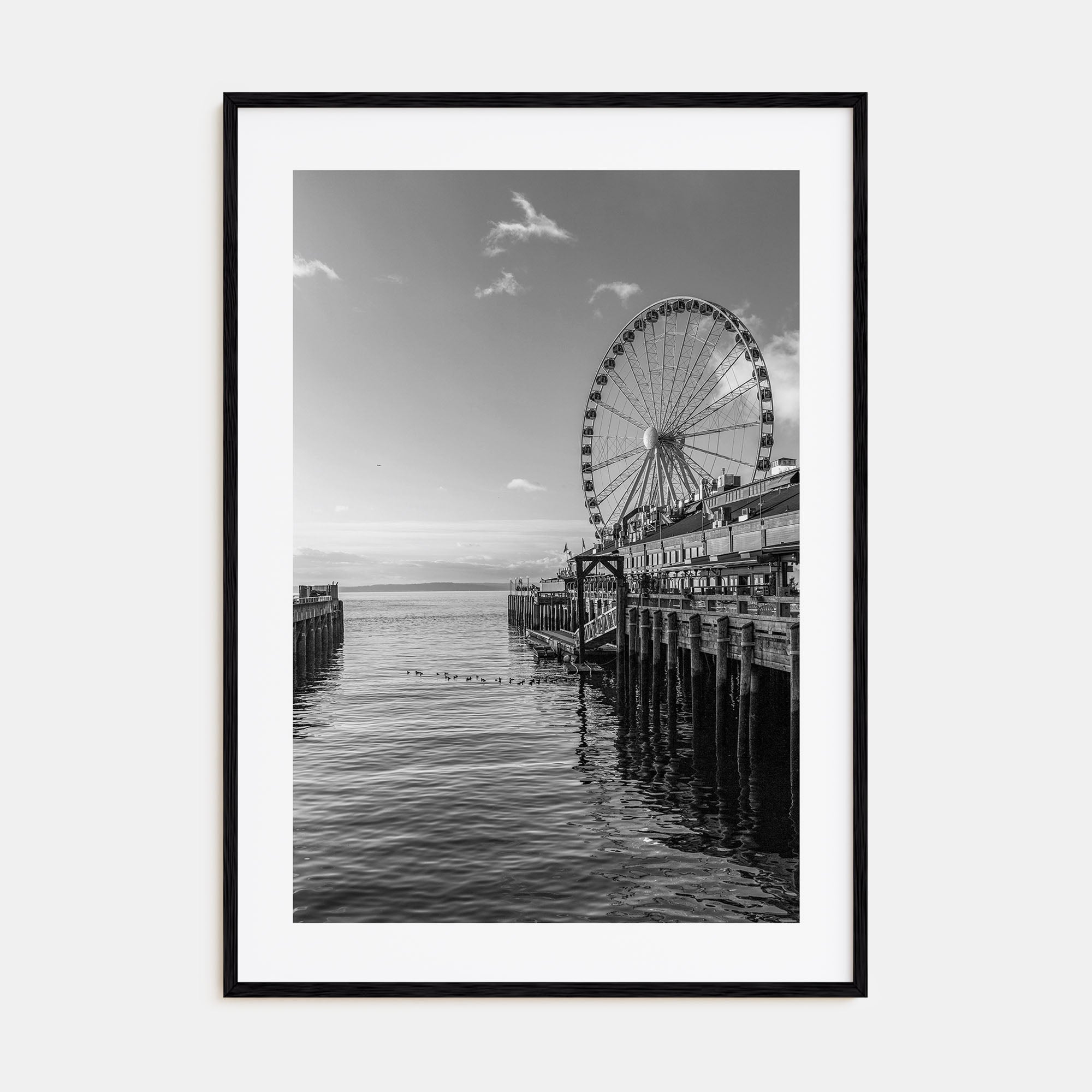 Seattle Photo B&W No 4 Poster