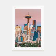 Seattle Photo Color No 1 Poster