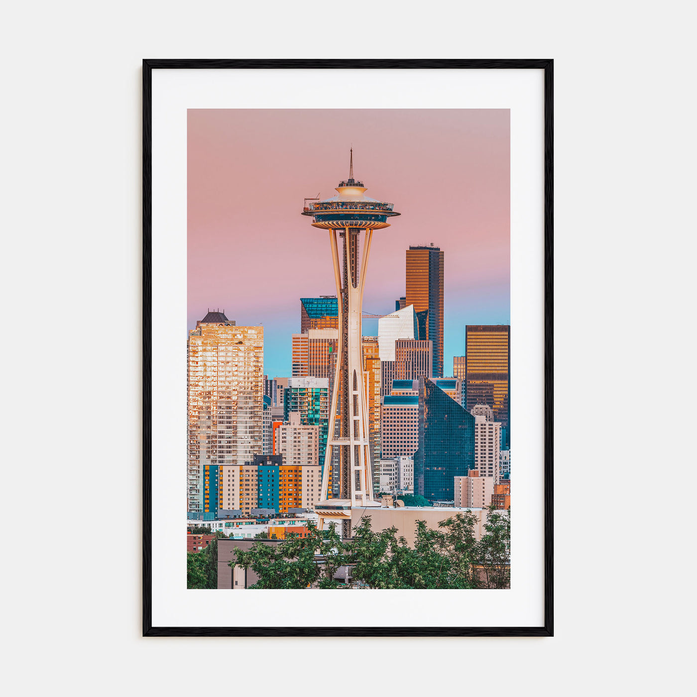 Seattle Photo Color No 1 Poster