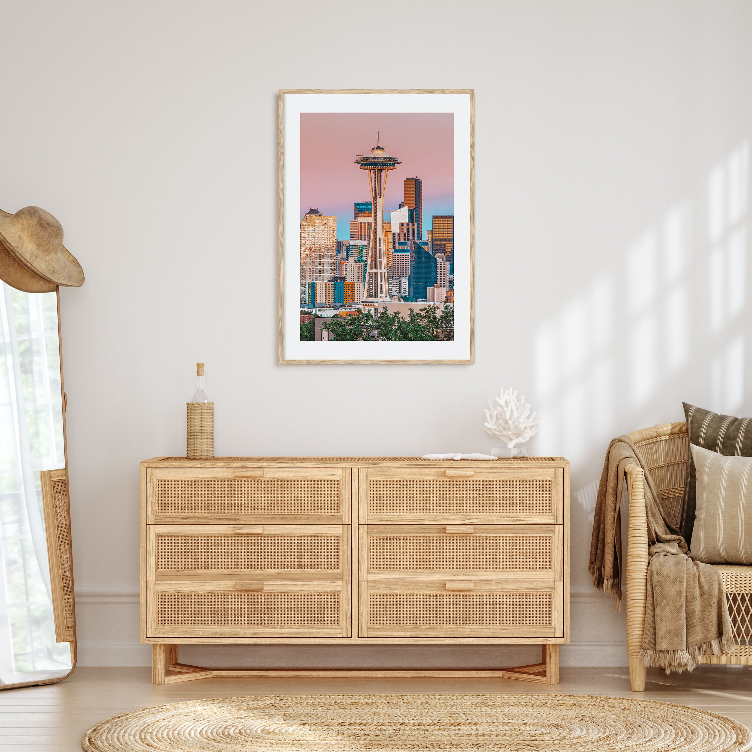 Seattle Photo Color No 1 Poster