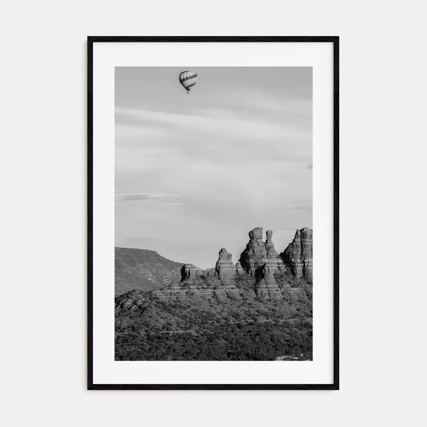 Sedona Photo B&W Poster