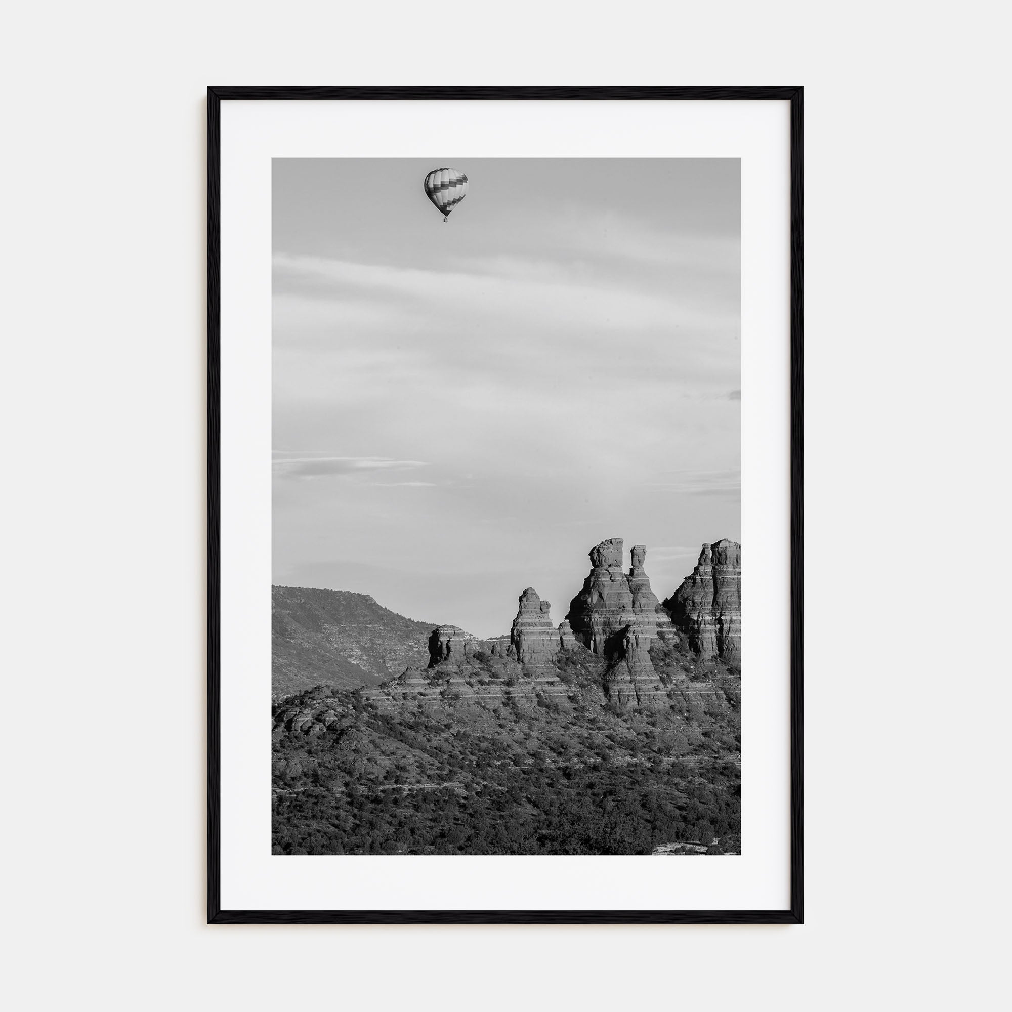Sedona Photo B&W Poster