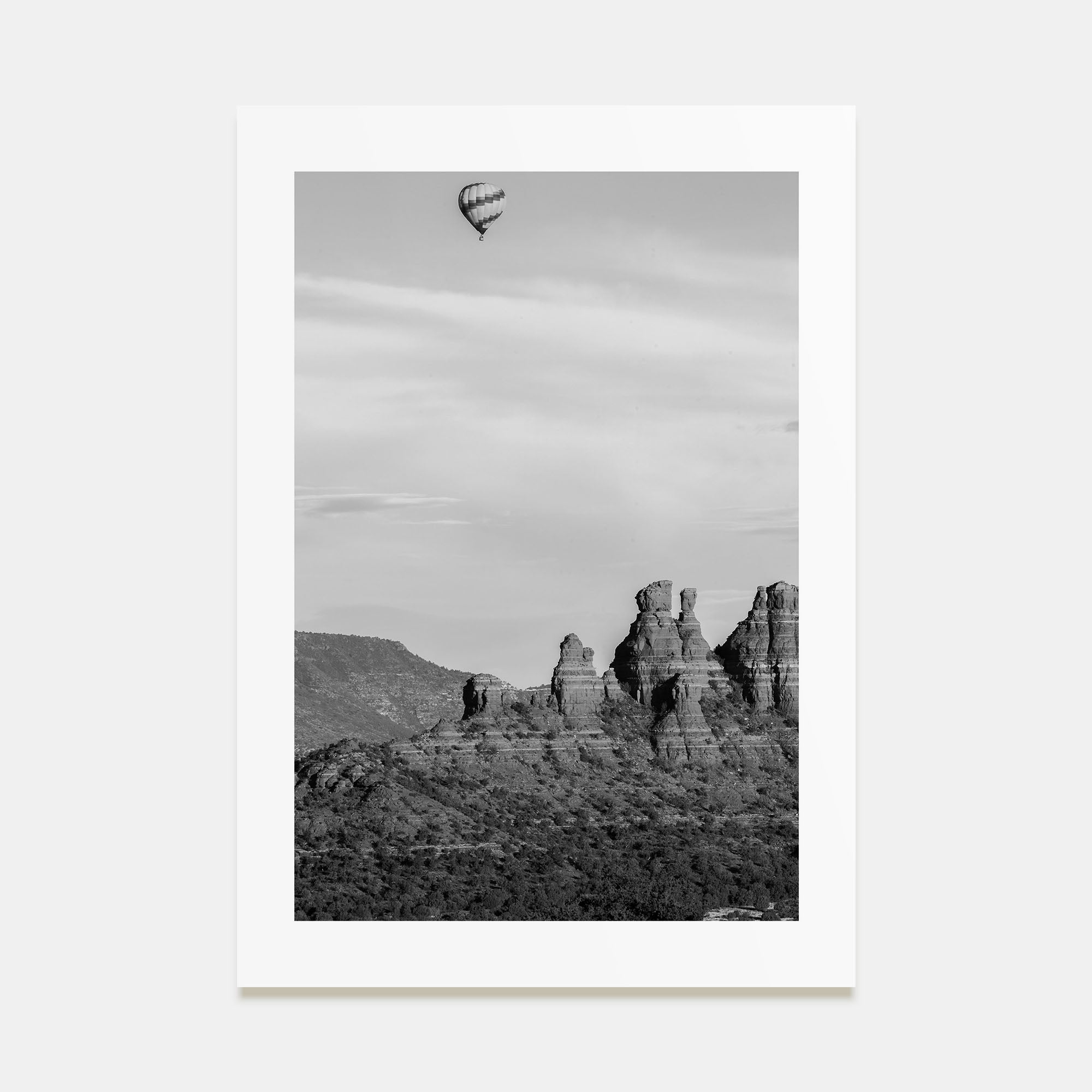 Sedona Photo B&W Poster