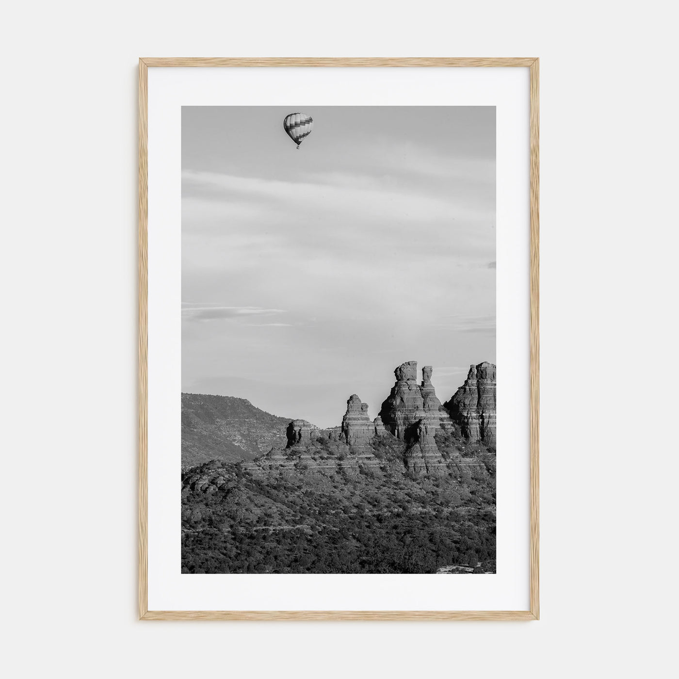 Sedona Photo B&W Poster