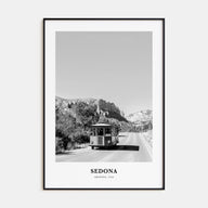 Sedona Portrait B&W Poster