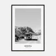 Sedona Portrait B&W Poster