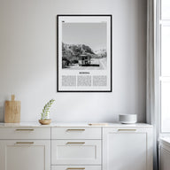 Sedona Travel B&W Poster