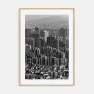 Seoul Photo B&W No 1 Poster