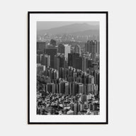 Seoul Photo B&W No 1 Poster