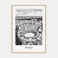 Seville Portrait B&W Poster