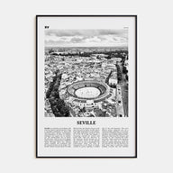 Seville Travel B&W Poster