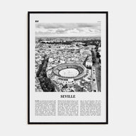 Seville Travel B&W Poster