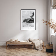 Seychelles Portrait B&W Poster