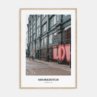 Shoreditch Portrait Color Poster