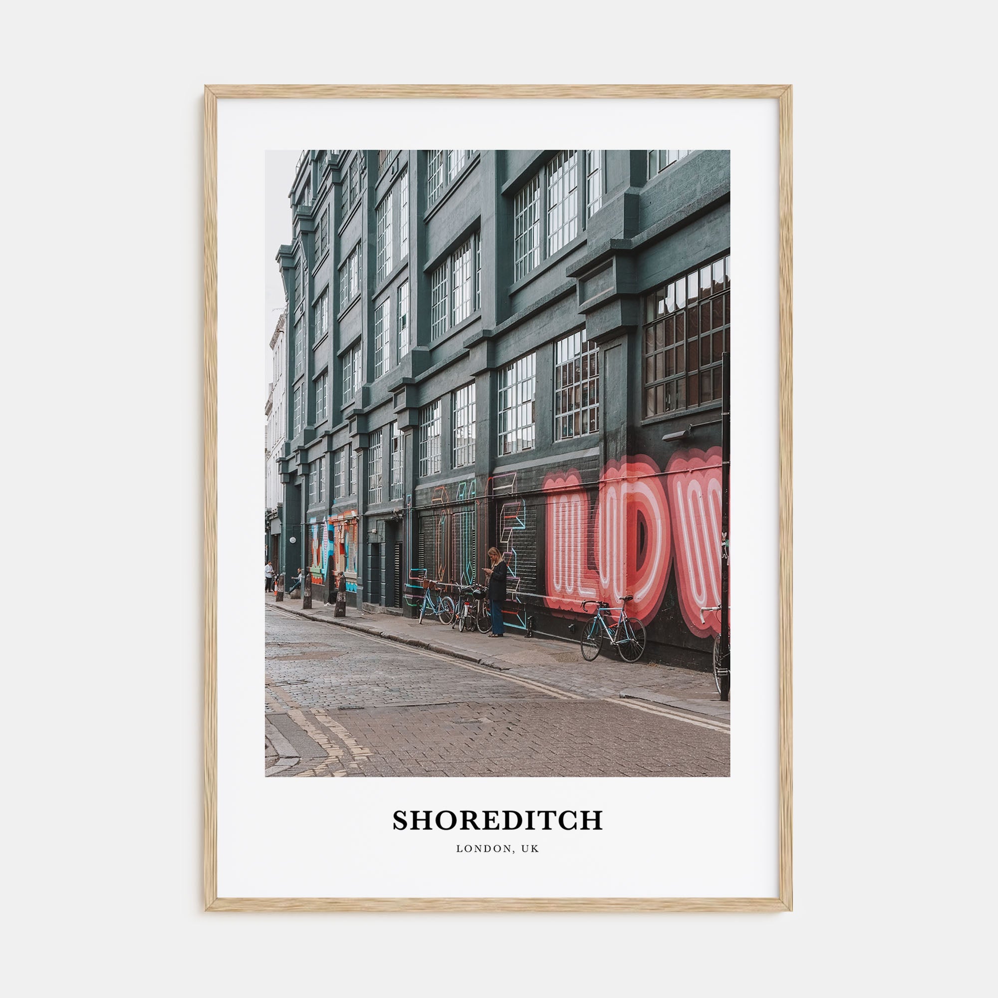 Shoreditch Portrait Color Poster