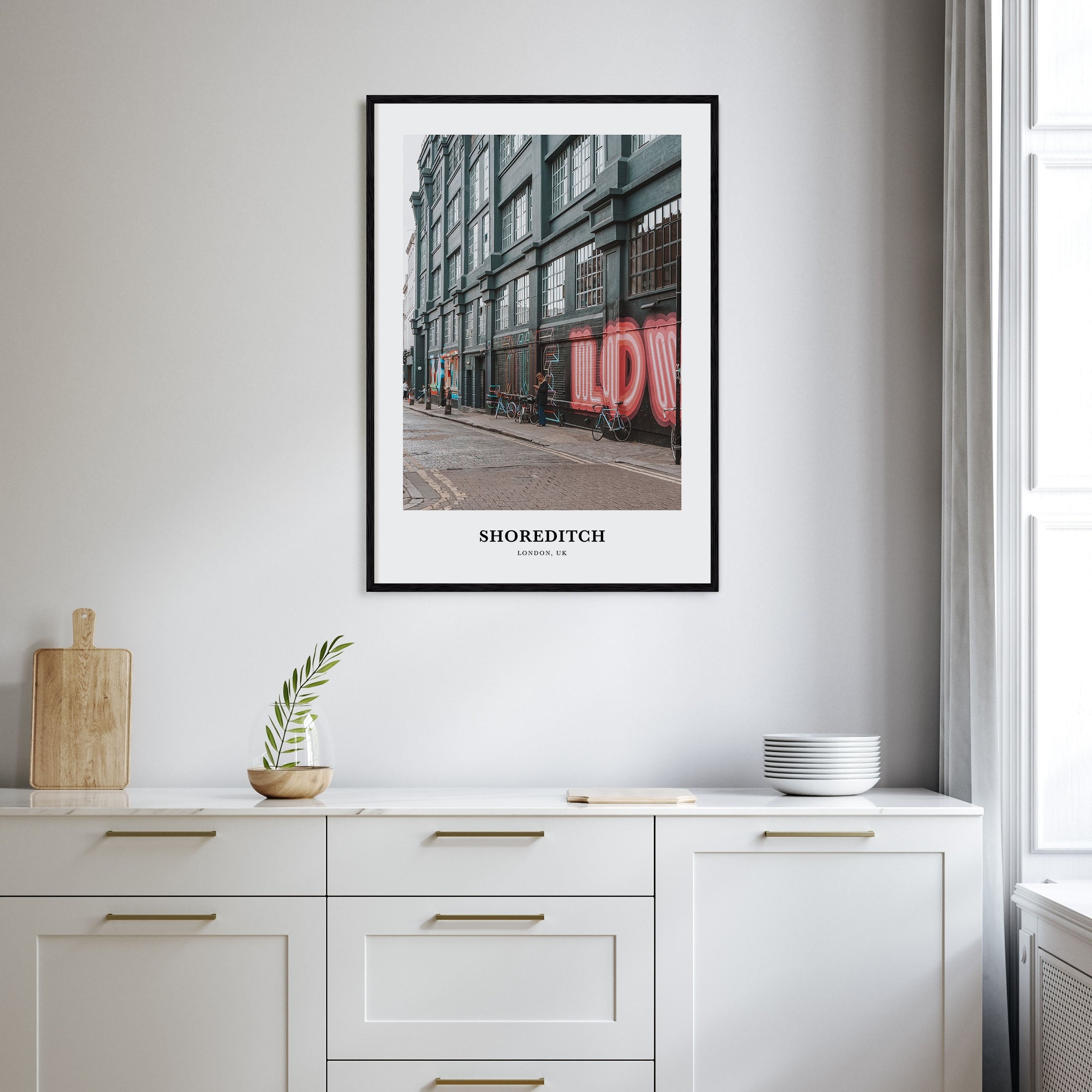Shoreditch Portrait Color Poster