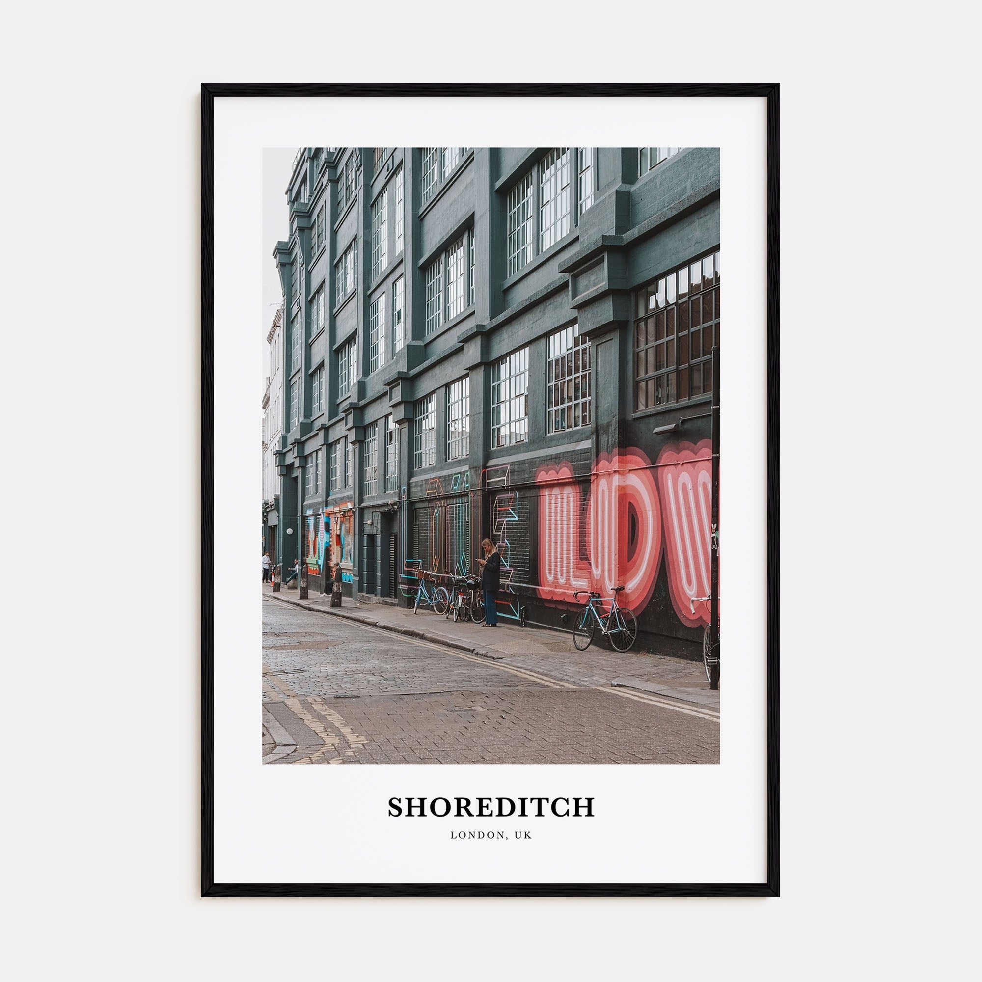 Shoreditch Portrait Color Poster
