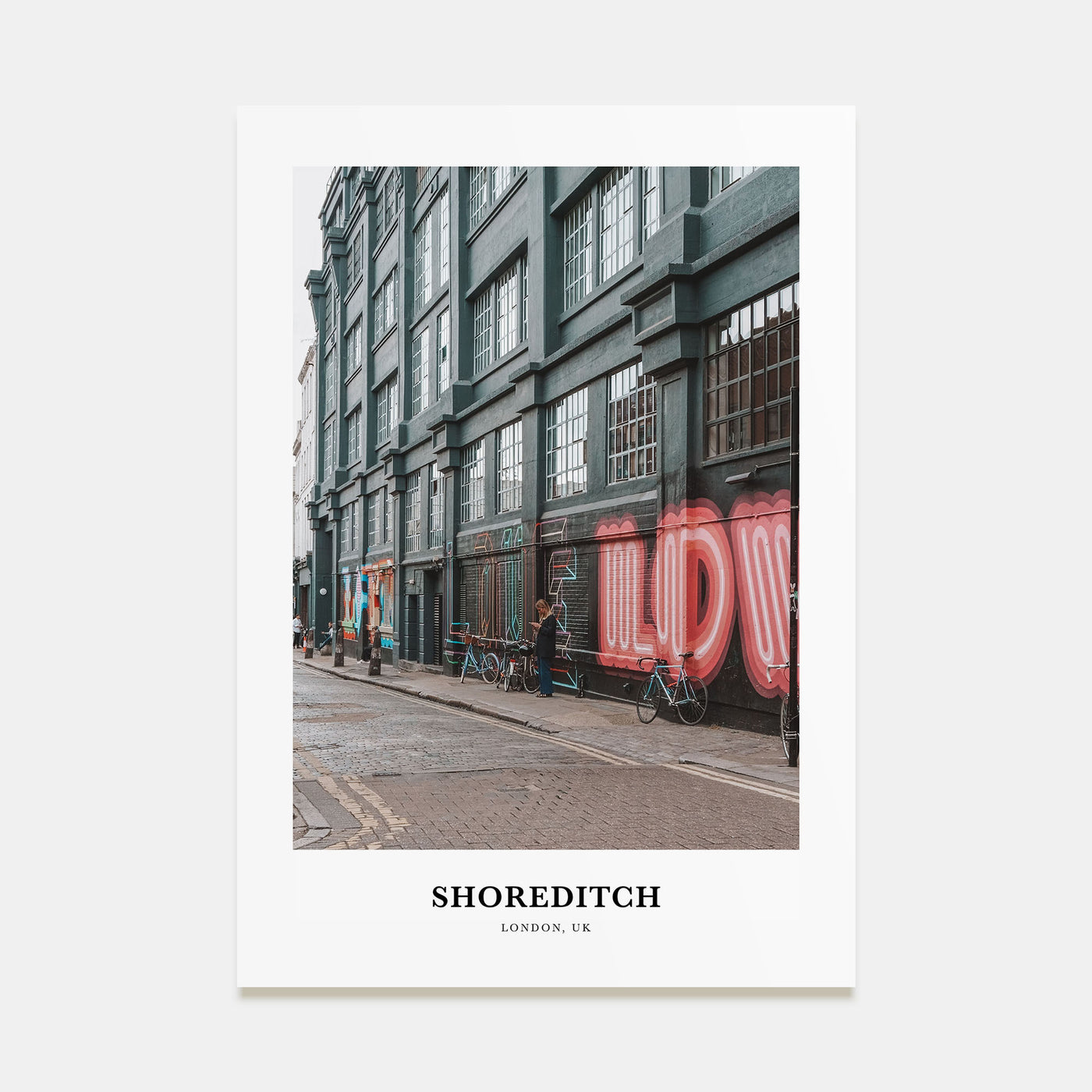 Shoreditch Portrait Color Poster