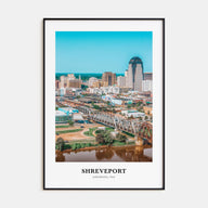 Shreveport Portrait Color Poster