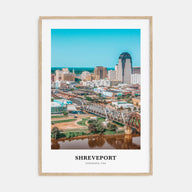 Shreveport Portrait Color Poster