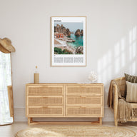 Sicilia Travel Color Poster