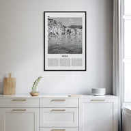 Sicily Travel B&W No 1 Poster