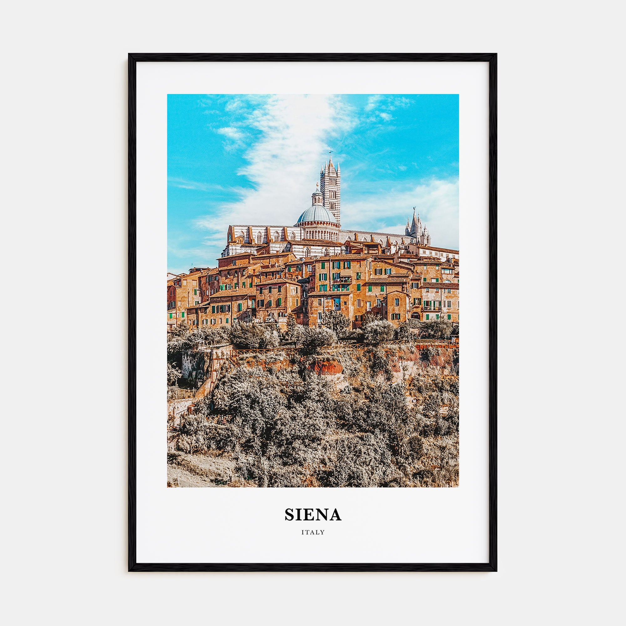 Siena Portrait Color Poster
