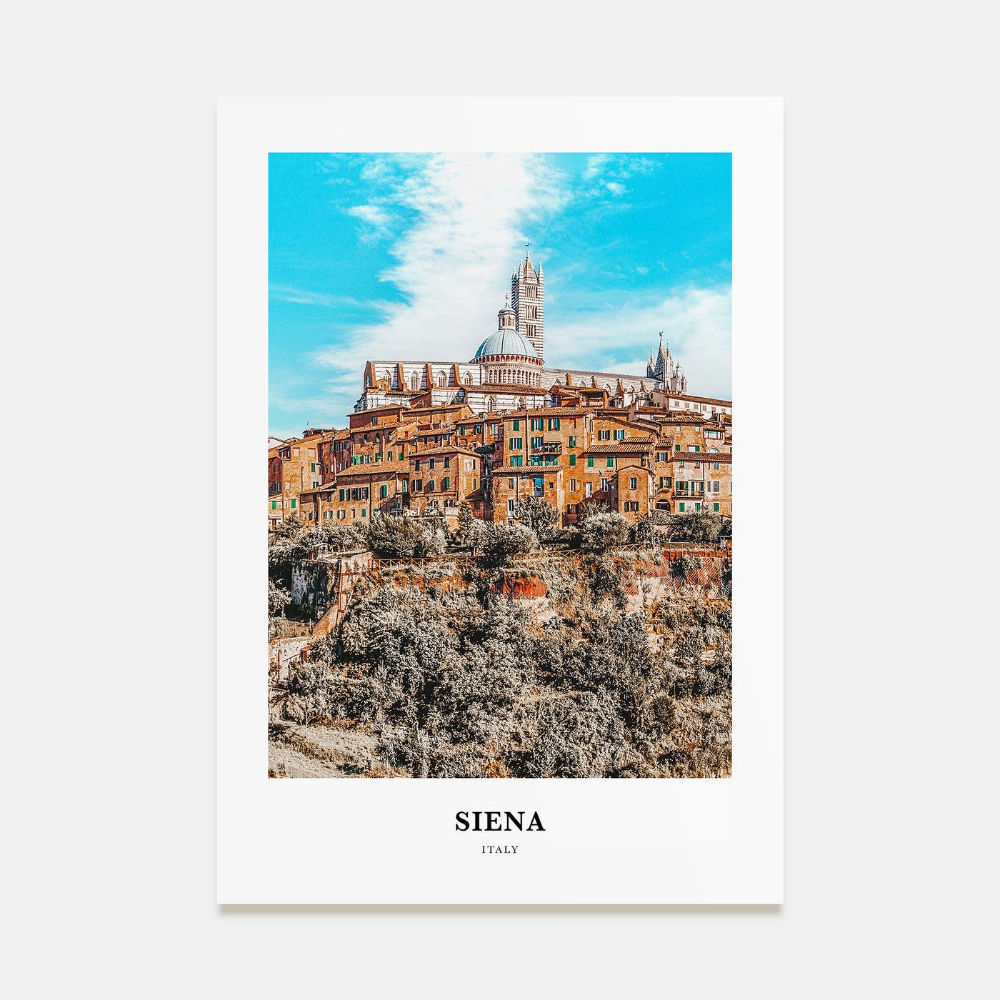 Siena Portrait Color Poster