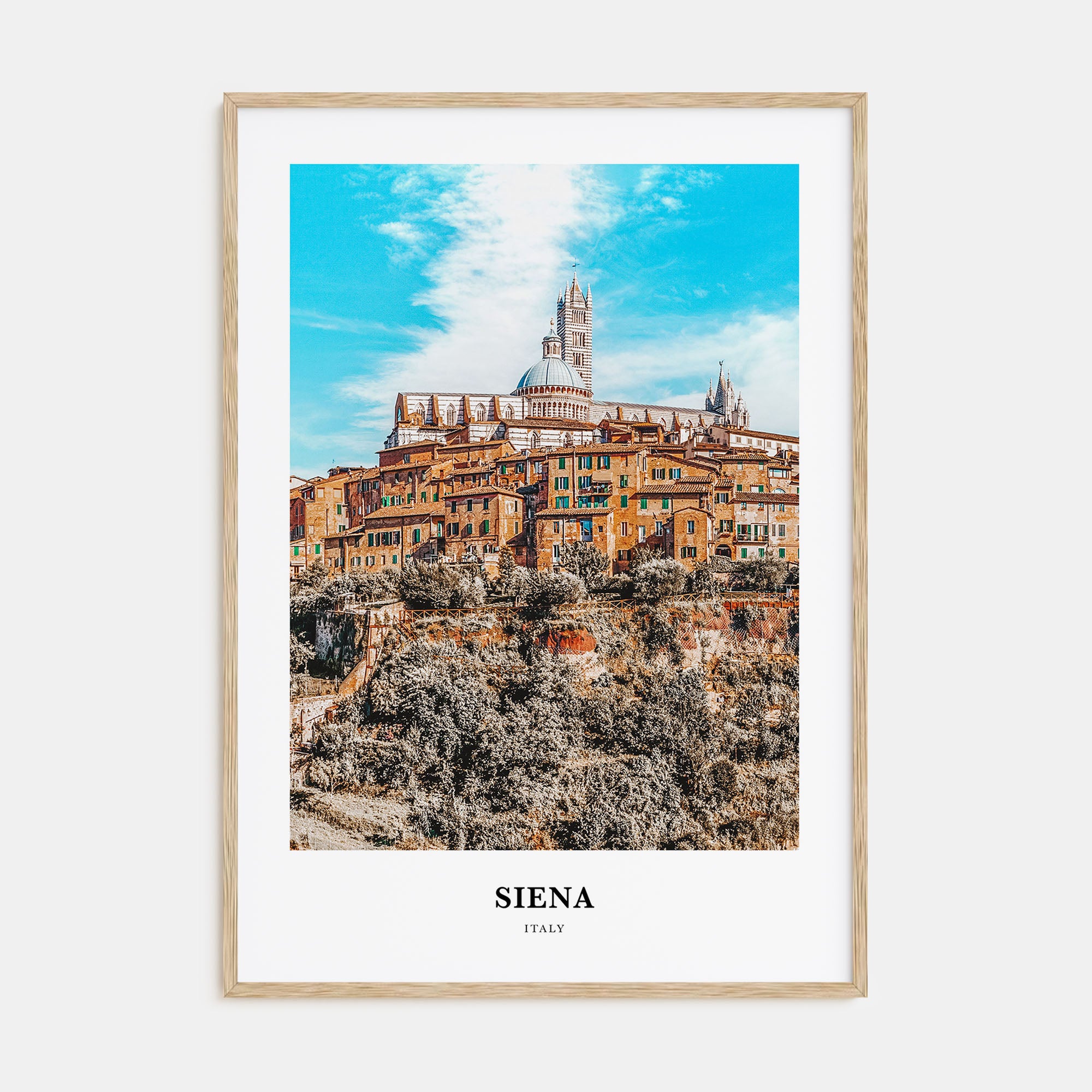 Siena Portrait Color Poster