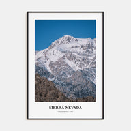 Sierra Nevada Portrait Color Poster