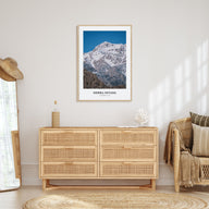 Sierra Nevada Portrait Color Poster
