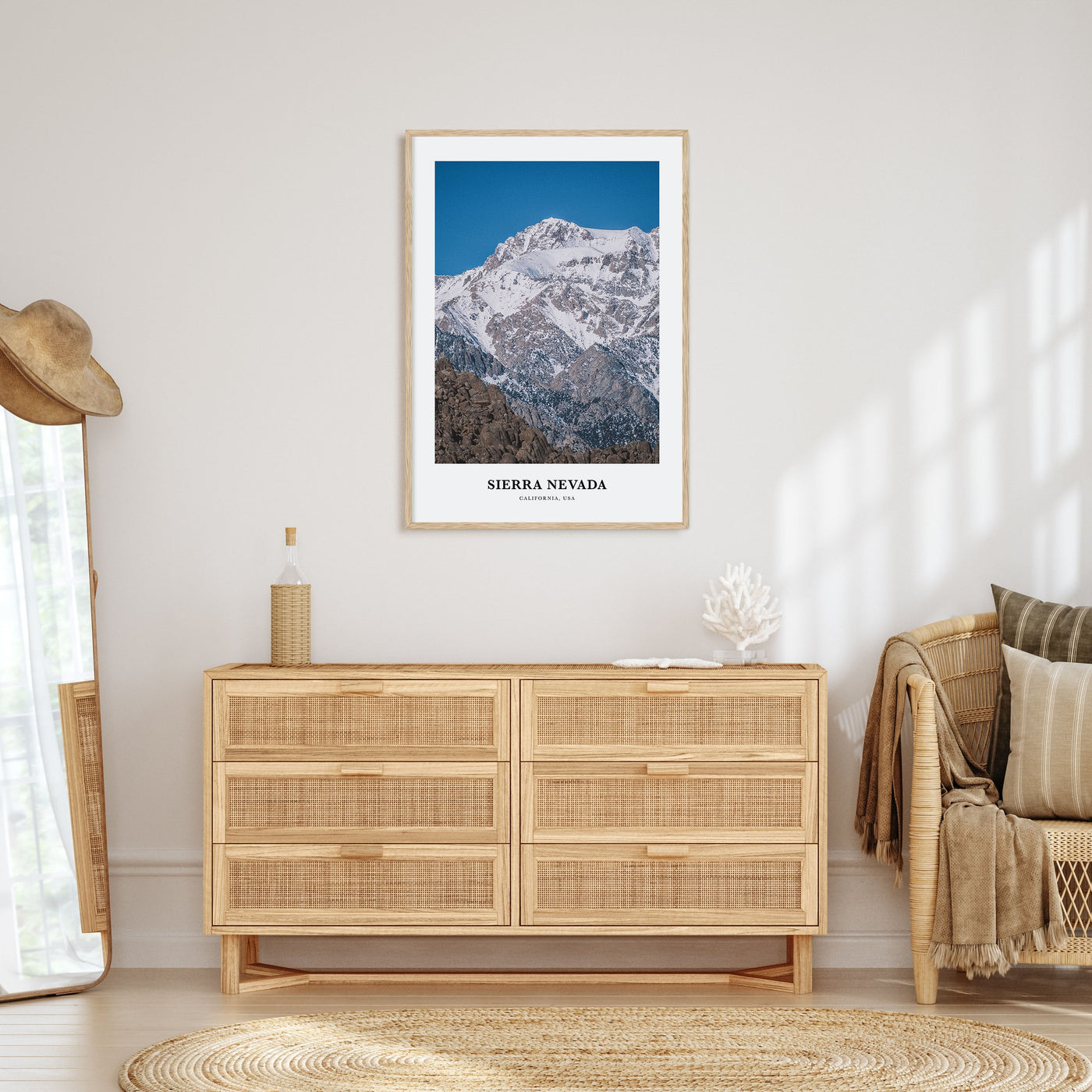 Sierra Nevada Portrait Color Poster